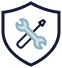 Parts & Labor Warranty Icon